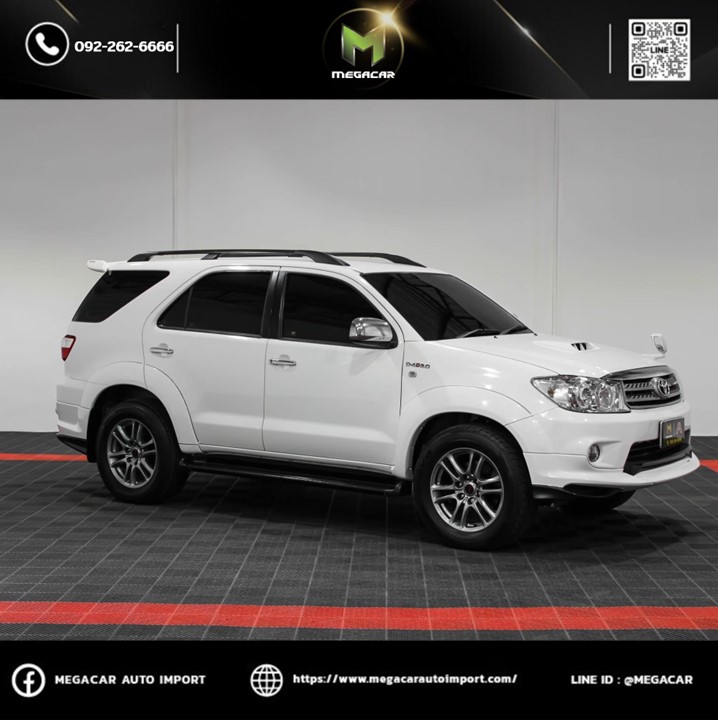 Toyota Fortuner 3.0 TRD Spotivo 4WD AT ปี 2010