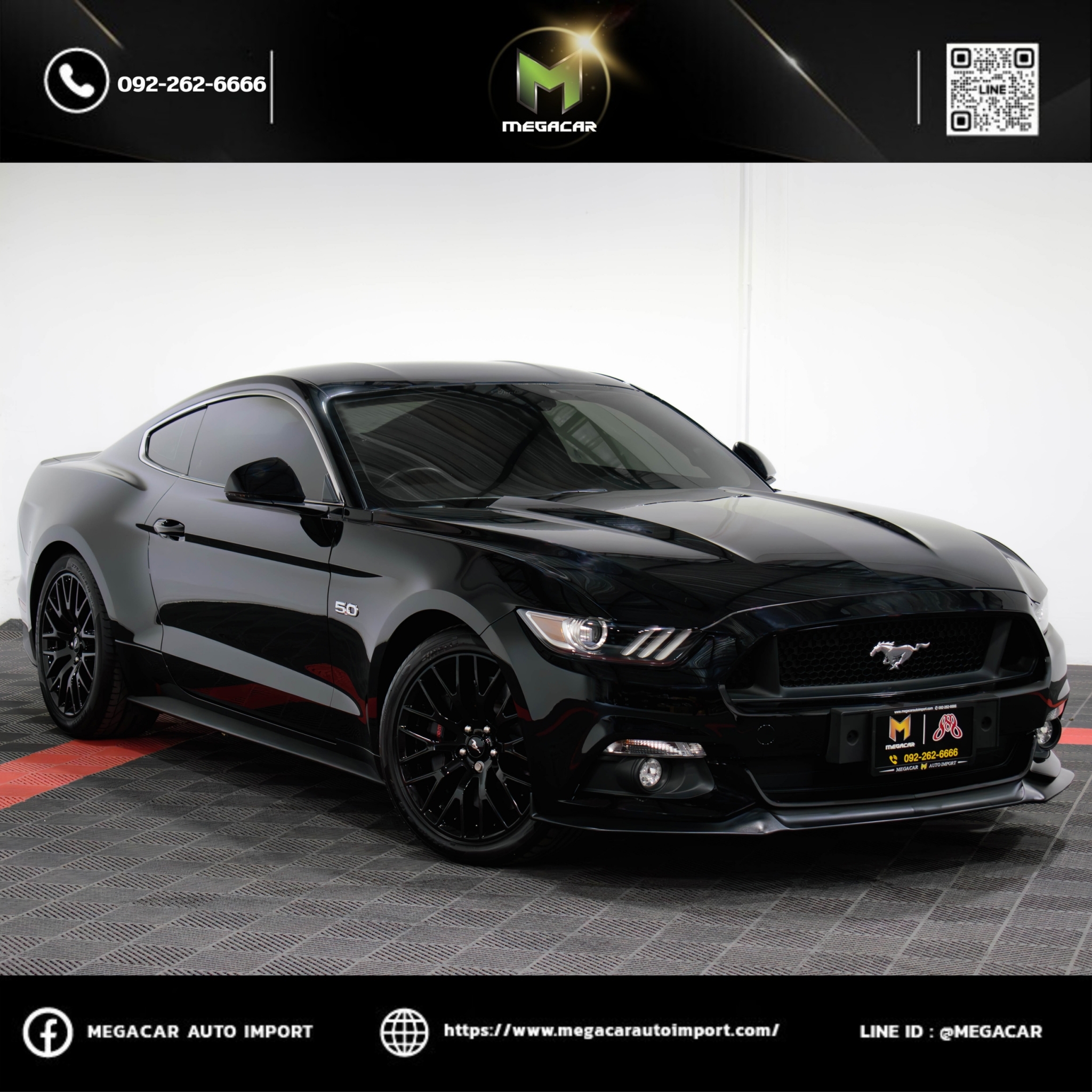Ford Mustang 5.0L V8 GT Coupe Performance Pack  ปี 2016
